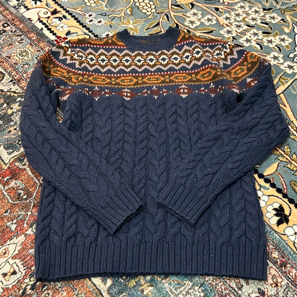 Levi’s Fair isle wool sweater